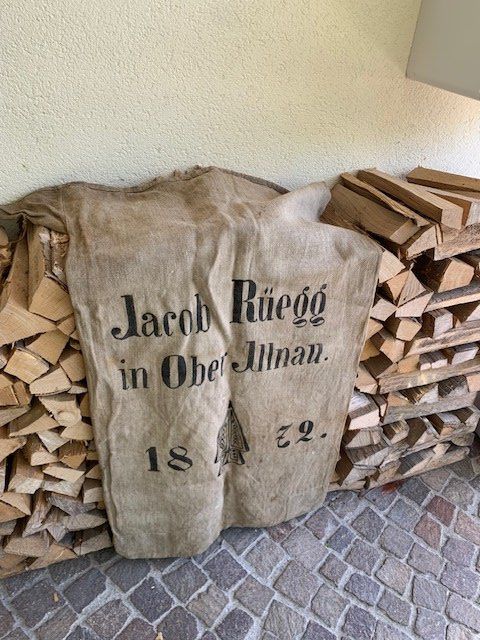 Tutte le decorazioni: Jutesack aus dem Jahre 1872 – Usato da Zofingen venduto da jhp_x7qc 1