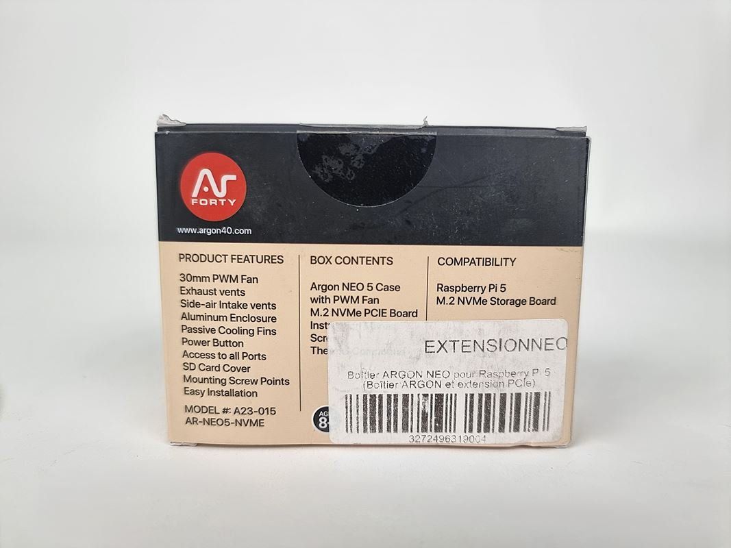 Raspberry Pi PCs: Argon NEO 5 NVMe – Neu (gemäss Beschreibung) aus Urtenen-Schönbühl von Restwert_Schoenbuehl 2