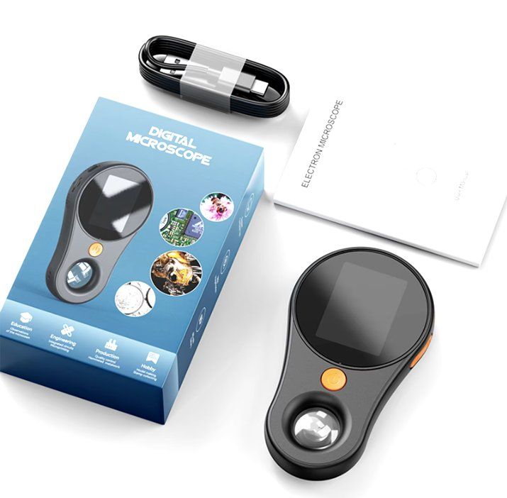 Microscopi: USB Handy Digital Mikroskop 500X mit 8 LED – Nuovo e nell'imballaggio originale da Châtelaine venduto da topshop.switzerland 9