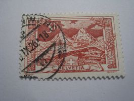 Schweiz Briefmarke  Mythen rouge 1918