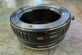 K & F Concept MD auf Nex Adapter