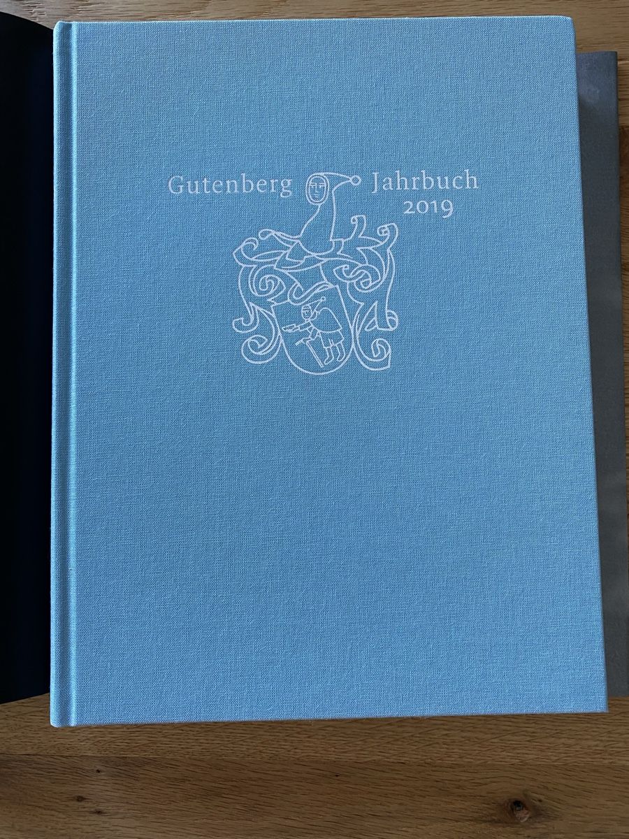 Libri: Das Gutenberg Jahrbuch 2019 – Nuovo (secondo la descrizione) da Eiken venduto da Carcharias 1