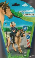 PLAYMOBIL COUNTRY 9260 POLIZIOTTO A CAVALLO new‪‪‪‪‪
