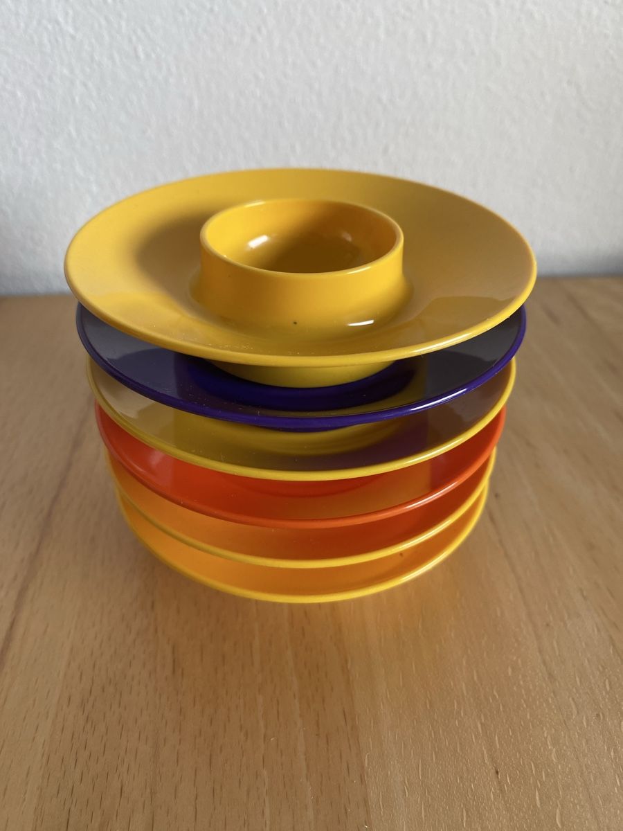 Sonstiges Geschirr: 6 Eierbecher Vintage 70 Jahre Holland – Gebraucht aus Schwarzenburg von Michellu 5
