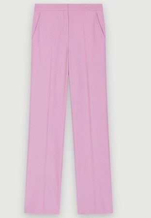 MAJE straight leg trousers
