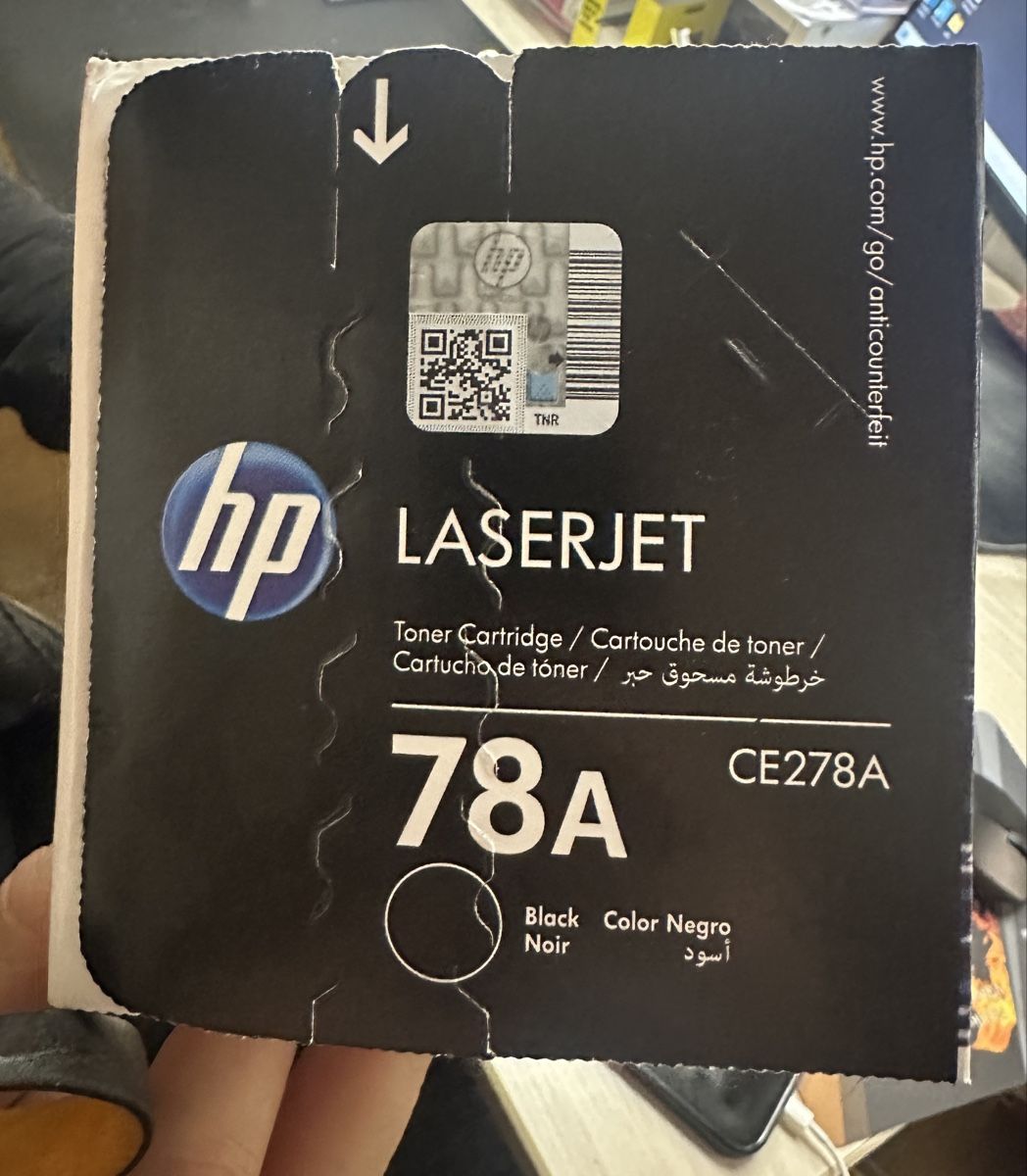 Cartucce per stampanti & toner: Original HP CE278A / 78A Toner schwarz – Nuovo e nell'imballaggio originale da Berneck venduto da les_jh5r
