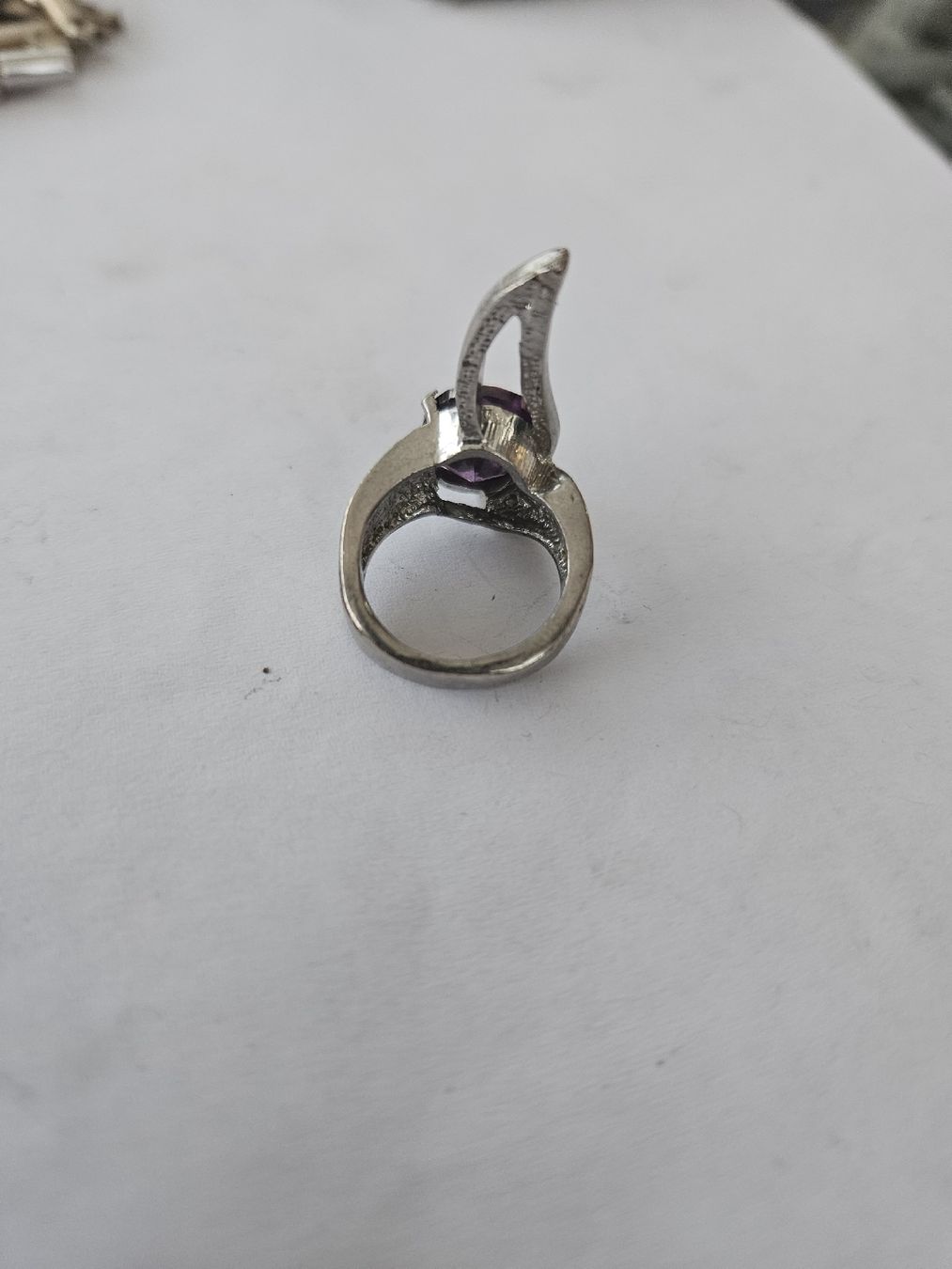 Ringe: Silber Damen Ring mit Violette Stein – Gebraucht aus Rickenbach b. Wil von nic_8ljr 2