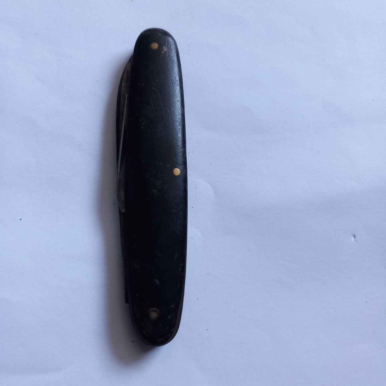Coltelli tascabile: Altes Sackmesser Hornschale Phanter  – Usato da Rebstein venduto da Zauberwelt14 5
