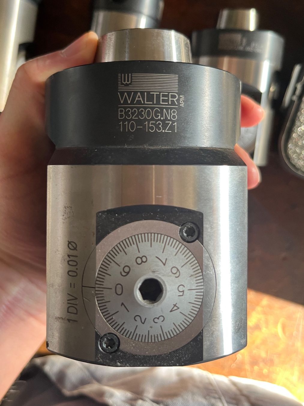 Tutti gli attrezzi: 5 têtes à aléser Walter – Usato da Nyon venduto da ferd-henri 1