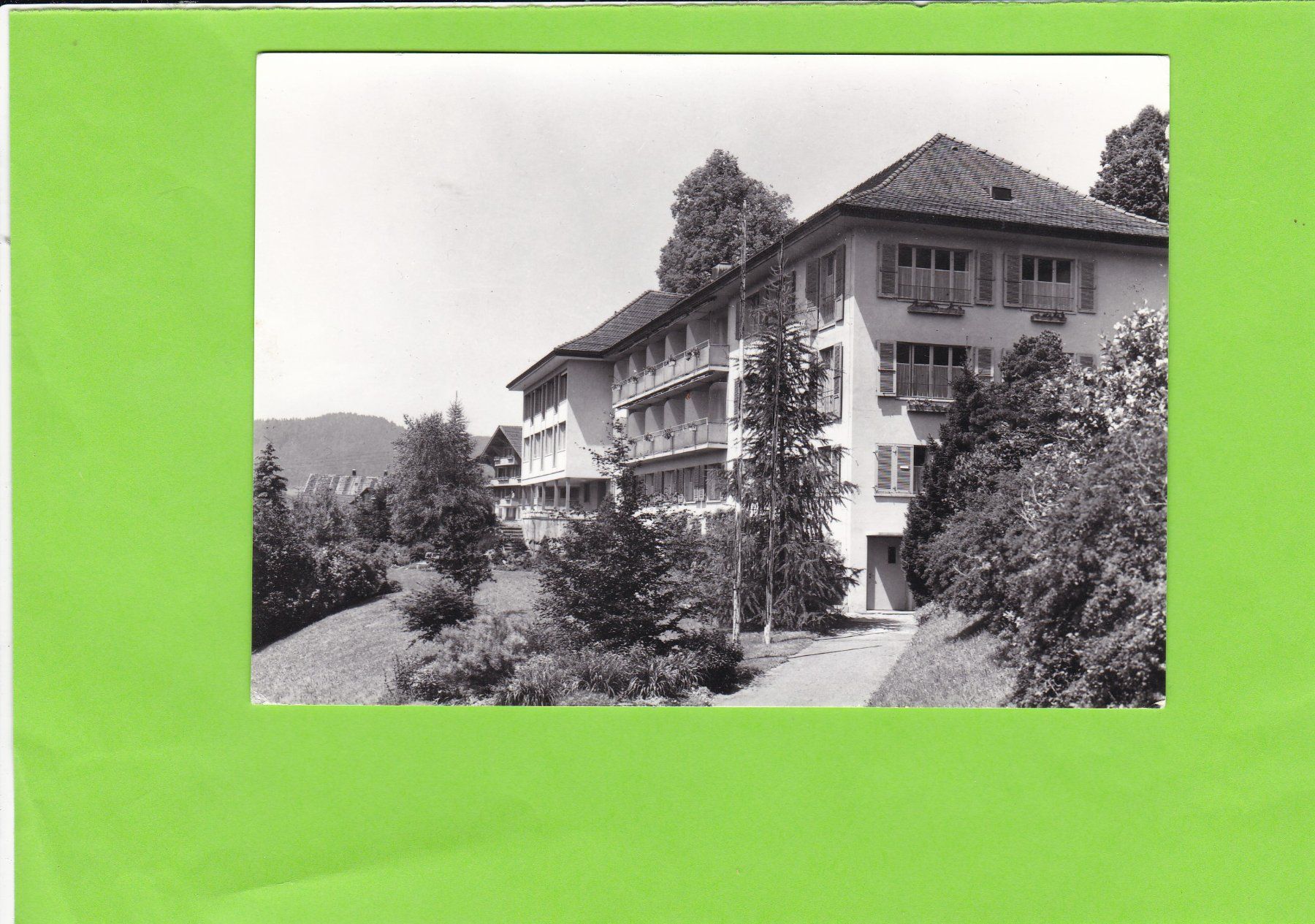 Cartoline postali: Erholungsheim St. Anna, Unterägeri – Usato da St. Peterzell venduto da neckertal