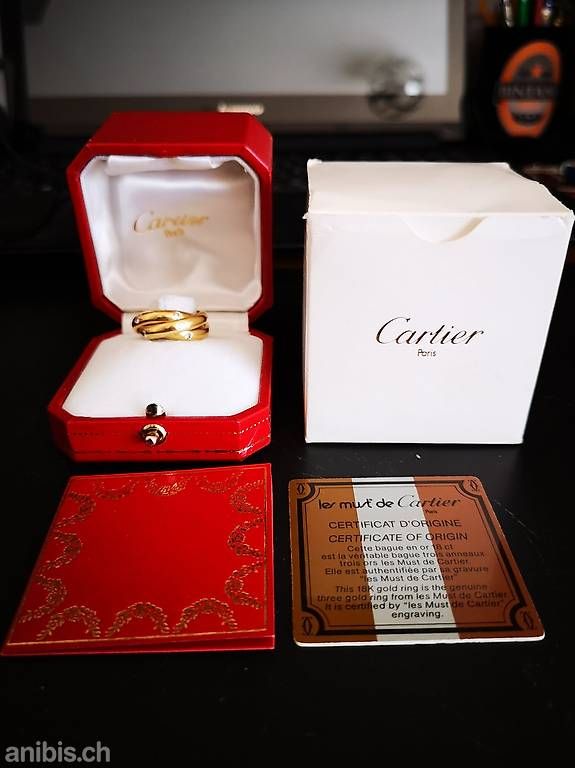Cartier Anelli: Bague Cartier Tiffany Or & Diamonds – Usato da Geneve venduto da Vtss00 2