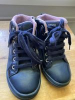 Geox Mädchen Sneaker Gr. 29, Dunkelblau Pink