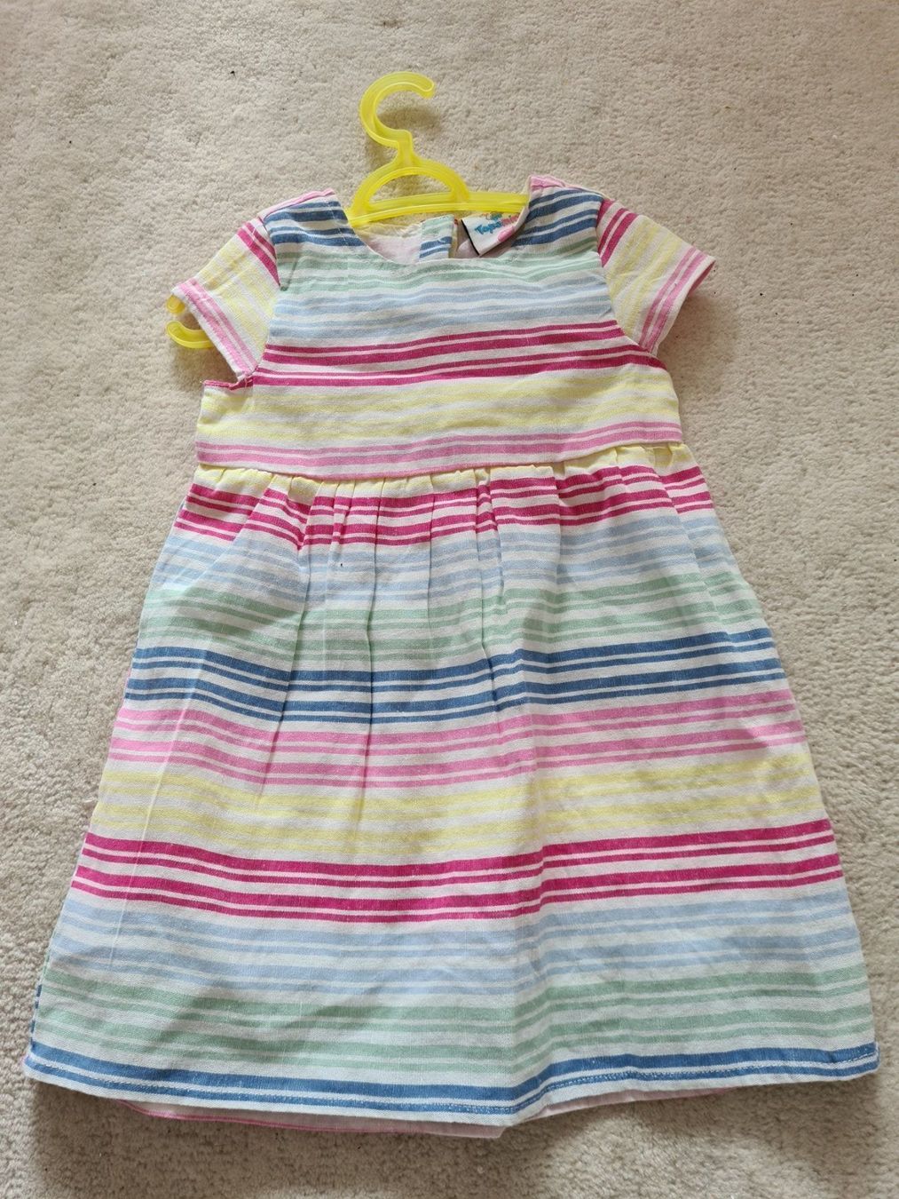 Vestiti & Gonne: Herziges Kleid, Gr. 86, 60 % Baumwolle/ 40 % Leinen, Rock – Nuovo (secondo la descrizione) da Arlesheim venduto da Vera6