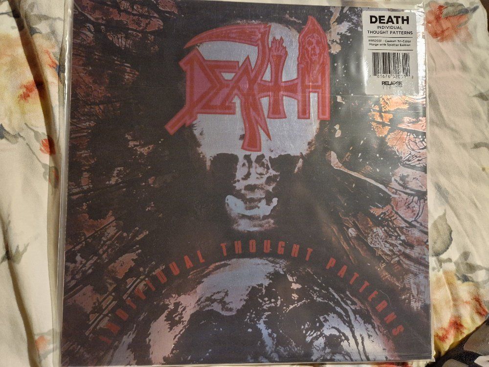 Dischi in vinile: Death: Individual Thought Patterns Tri-Color Splatter Vinyl – Nuovo e nell'imballaggio originale da Brittnau venduto da Zibu
