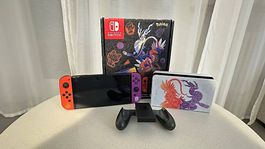 Nintendo Switch OLED Pokémon Karmesin & Purpur Edition