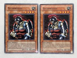 Yu-Gi-Oh Felsengeist Sammelkarte 2x