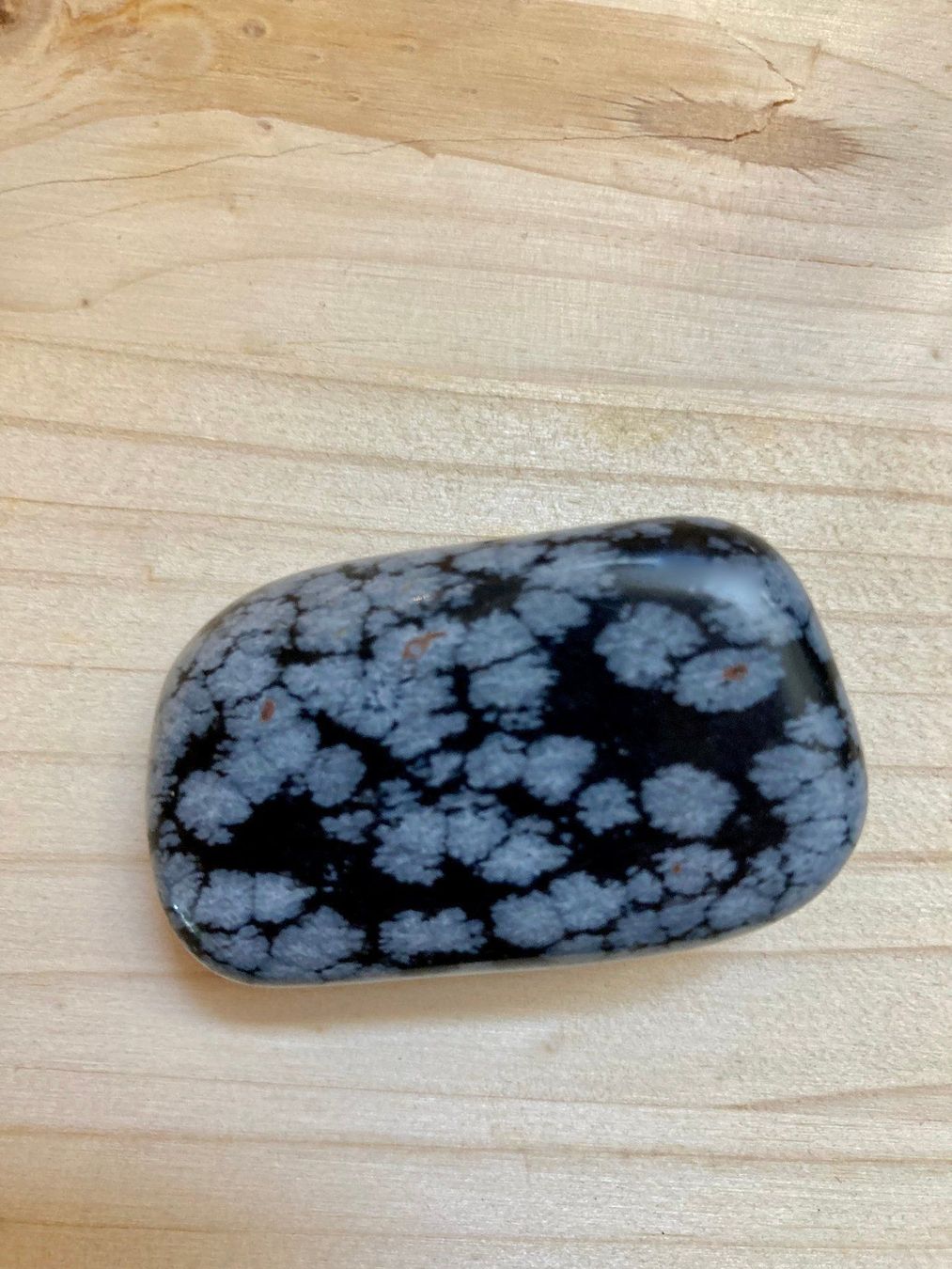 Edelsteine: Schneeflocken-Obsidian Heilstein – Neu (gemäss Beschreibung) aus Biberist von Steine