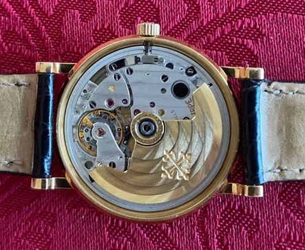 Patek Philippe Orologi: Patek Philippe, Calatrava Ref. 3802, autom, Datum, 18K Gold – Usato da Chur venduto da Spuntz1 9
