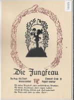 Horoskop - Die Jungfrau - Scherenschnitt