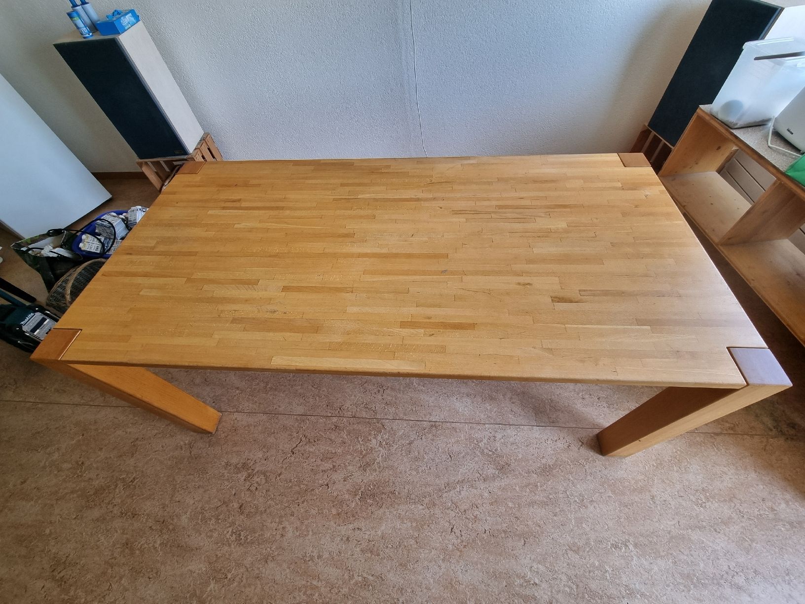 Tische: Massiver Esstisch aus Tannenholz – Gebraucht aus Berschis von treedosha01 3