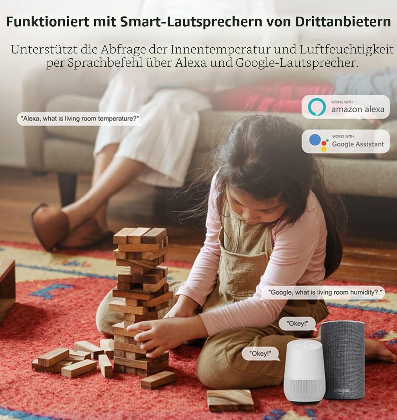 Autres articles pour la maison: Thermometer Hygrometer WLAN digital Innen Luftfeuchtigkeit – Neuf avec emballage d'origine à Genève par Promo- 5