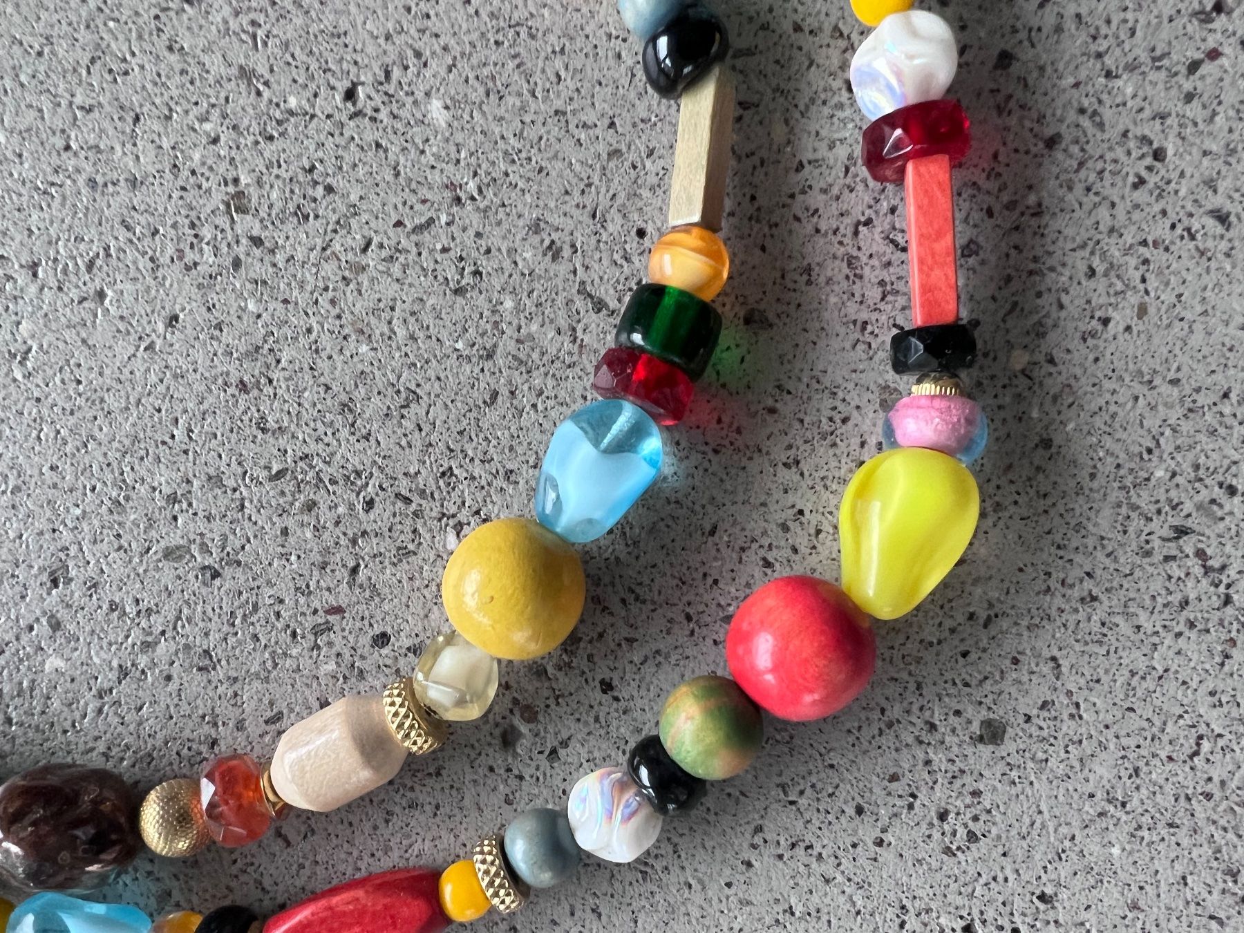Ketten: Kette, Glasperlen, Original 80ties – Gebraucht aus Richterswil von Solemare47Nicole 1