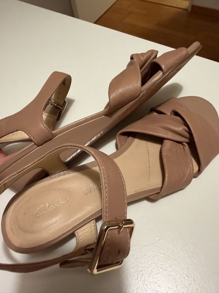 Clarks Scarpe da donna: Clarks Sandalen, Grösse 39.5, Leder. – Usato da Adliswil venduto da StephanieAnnina 7