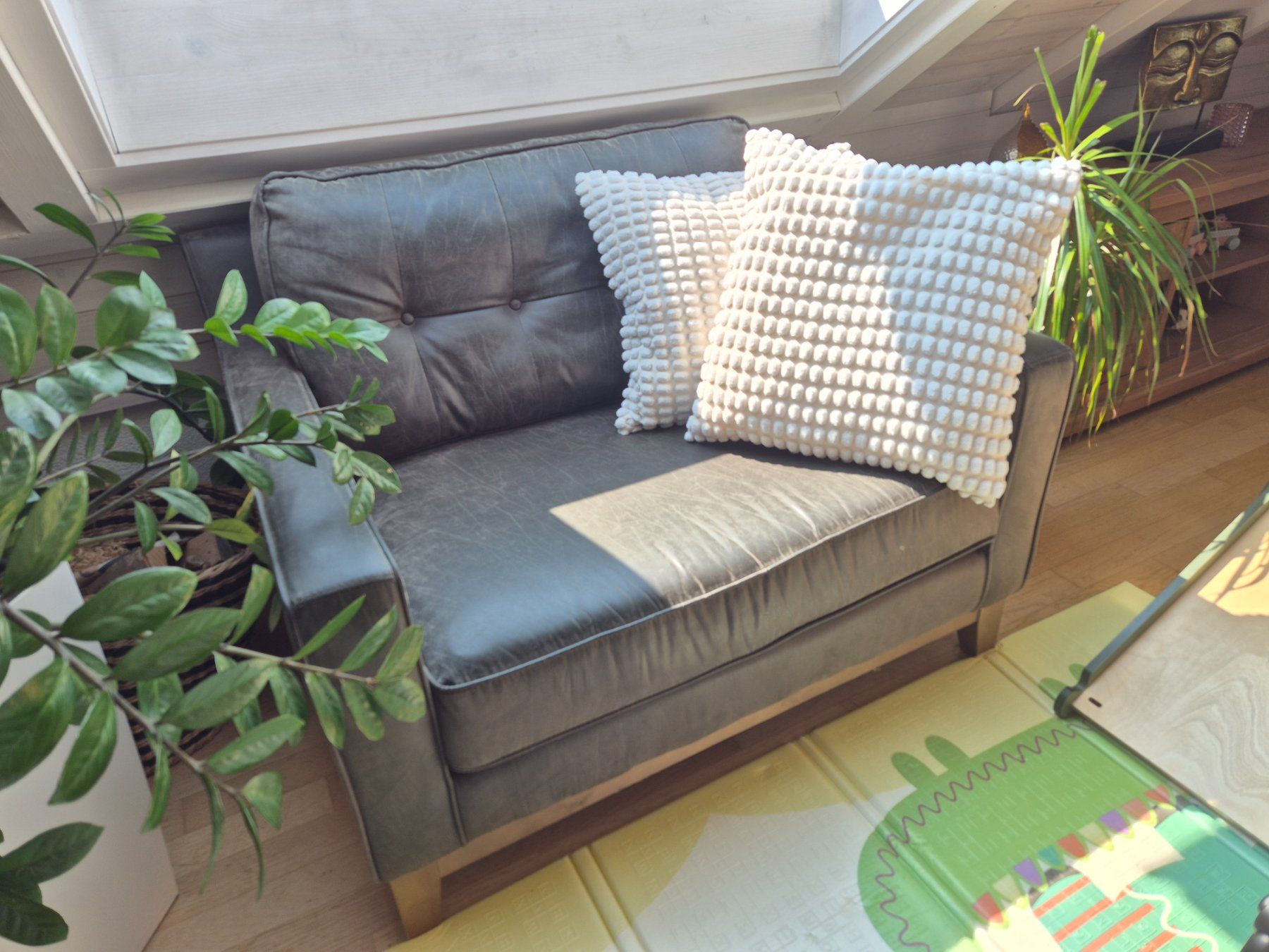 Sofas: Sofa, Sessel braunes Leder – D'occasion à Horw par SvenGasser 2