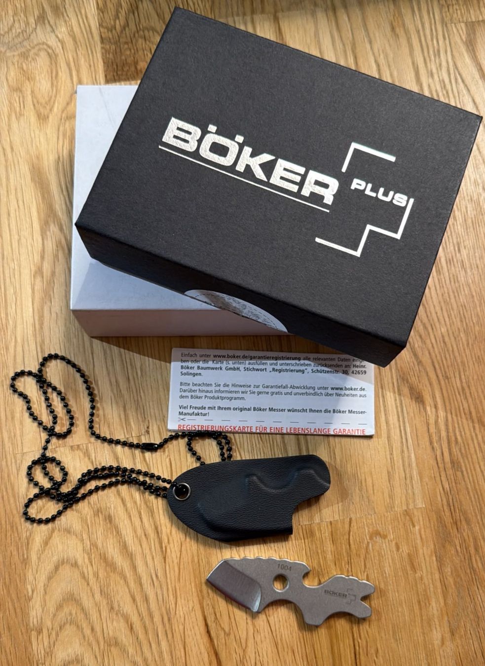 Accessoires: BöKER PLUS  IWA 2013 MESSER – Neuf avec emballage d'origine à Zürich par Frei-Occasionen