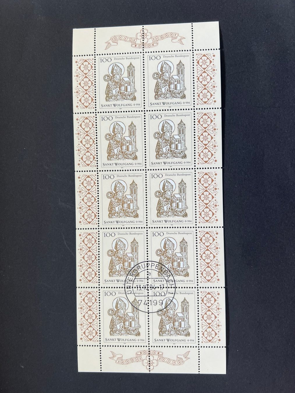 Tutti i francobolli: Deutsche Post Kleinbogen ** und gest. Mi.1762  (4378) – Nuovo (secondo la descrizione) da Hinwil venduto da Sidi4
