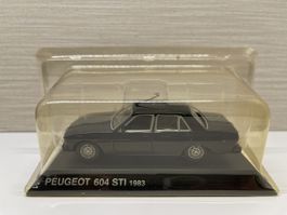 Peugeot 604 STI 1983, Sammlerstück, Top 1:43 Rarität!