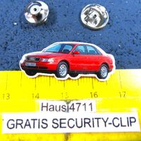 AUDI 80 CABRIOLET AUTO PIN GLASIERT mit SECURITY-CLIP