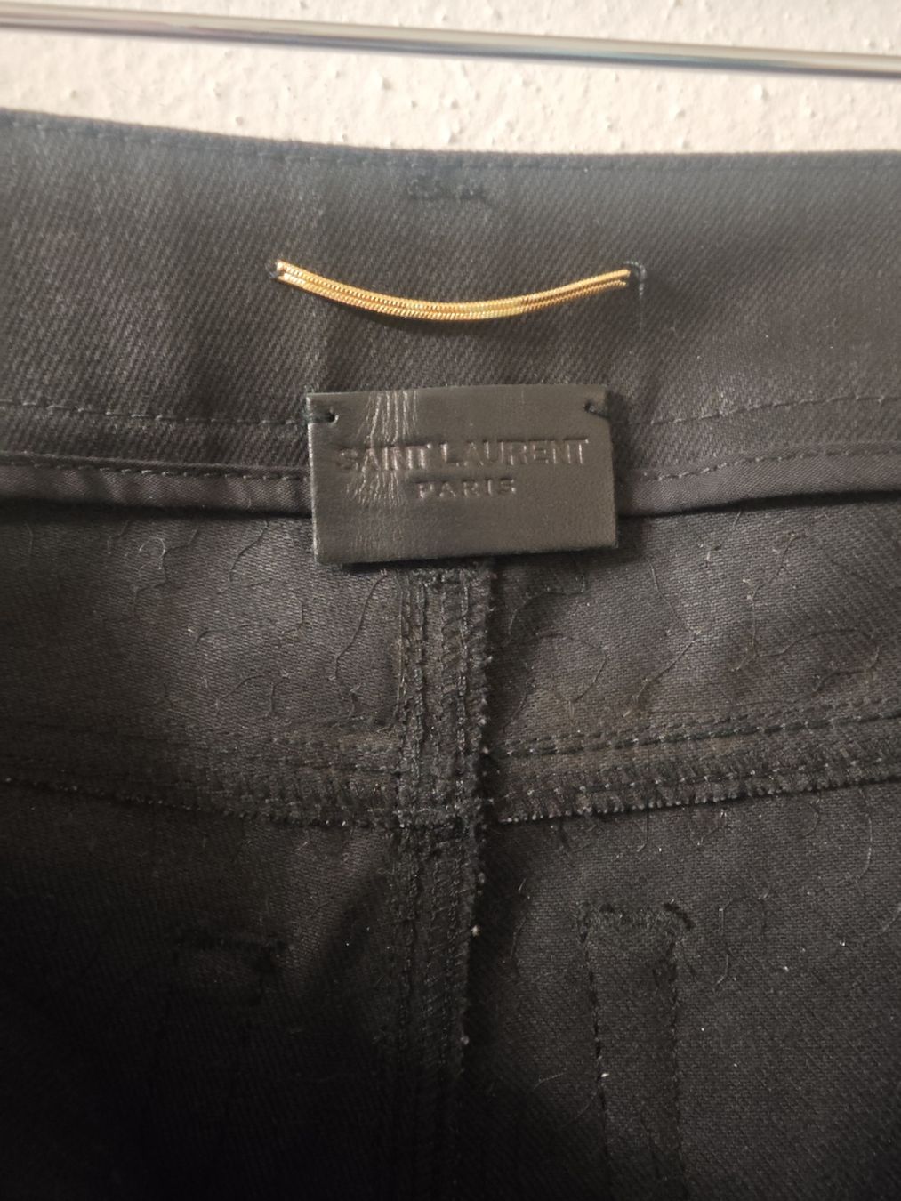 Saint Laurent Jeans: SAINT LAURENT Pailetten Jeans – Neu (gemäss Beschreibung) aus Erlenbach ZH von nlh 3