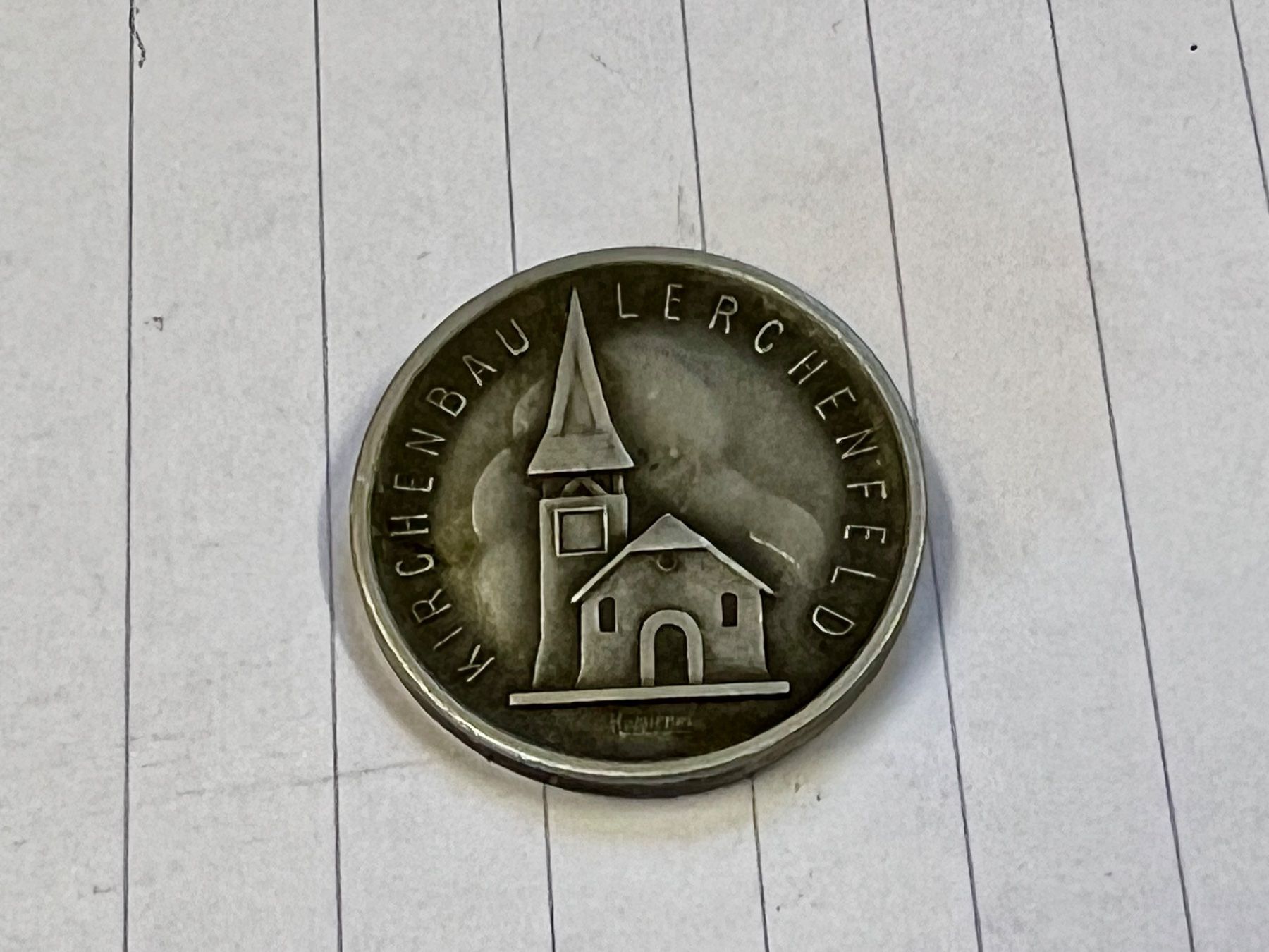Medaglie: Abzeichen KIRCHENBAU LERCHENFELD – Usato da Uetendorf venduto da Stoun 1