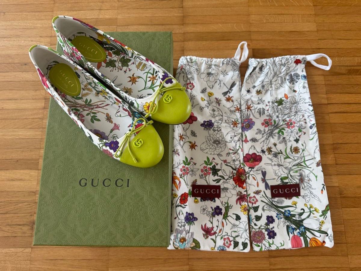 Gucci Scarpe da donna: Gucci flora BALLET FLAT  Gr.38 – Nuovo e nell'imballaggio originale da Pfäffikon SZ venduto da EMMA0111 3