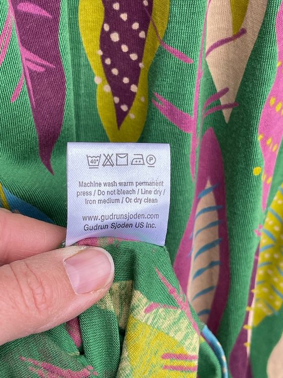 Gudrun Sjöden Kleider: Grünes Kleid, Gudrun Sjödén Gr. S – Gebraucht aus Mönchaltorf von Cochenille 4