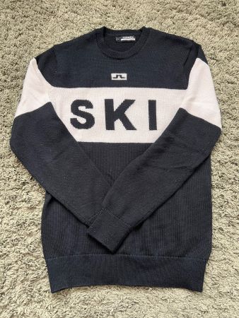 J.Lindeberg Pullover Ski schwarz weiss Grösse S