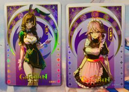 Genshin Impact - 2 cards - UR - Foil - Waifu/husbando