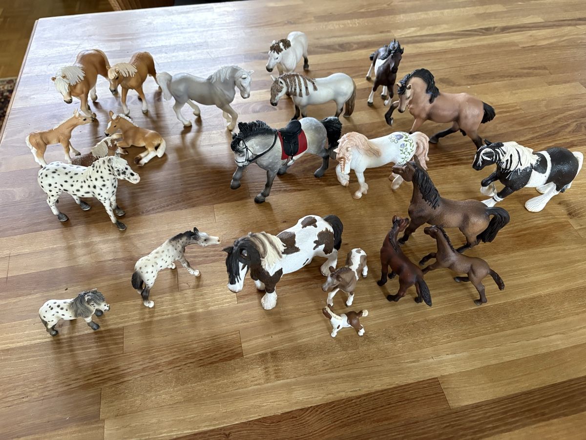 Schleich Jouets: Konvolut Schleich Pferde – D'occasion à Arlesheim par Eengelchen 1