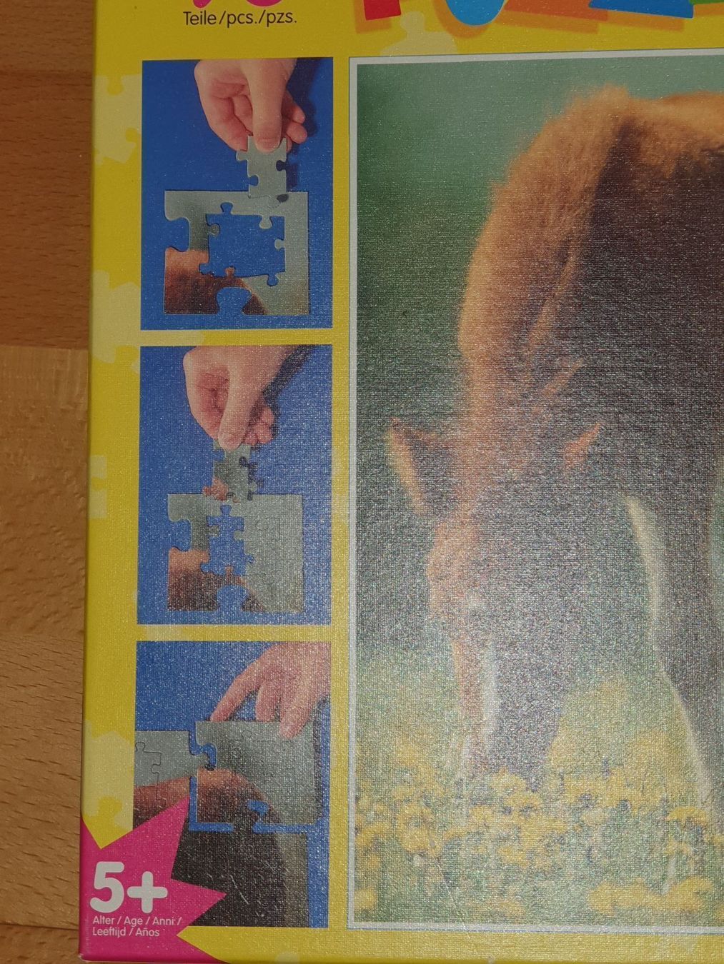 Puzzle: Ravensburger Shetland - Fohlen, 90 Teile – Usato da Oberdorf BL venduto da BaldenEagle 1