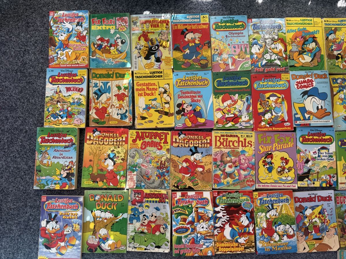 Fumetti: Comic-Sammlung / Lustige Taschenbücher / Donald Duck / Fix & – Usato da Neuenkirch venduto da Bimbam36 1