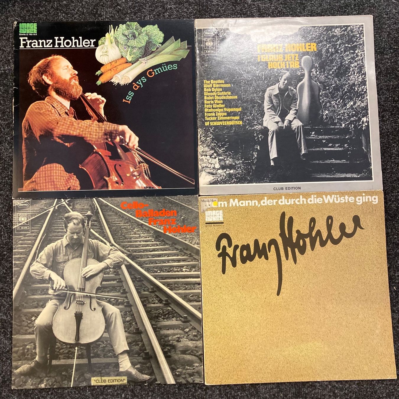 Dischi in vinile: Franz Hohler Sammlung - 4LP – Usato da St.Gallen venduto da Out-take