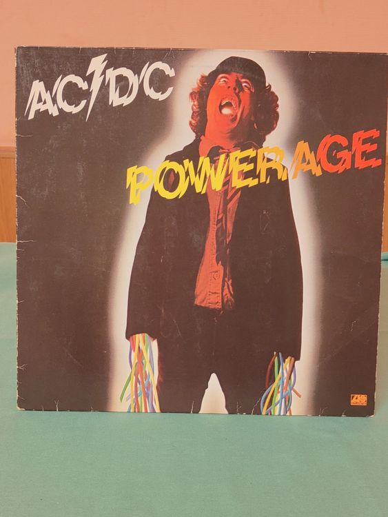 AC / DC POWERAGE HARD ROCK VINYL PLATTE (Gebraucht) in Jeuss für CHF 7 ...
