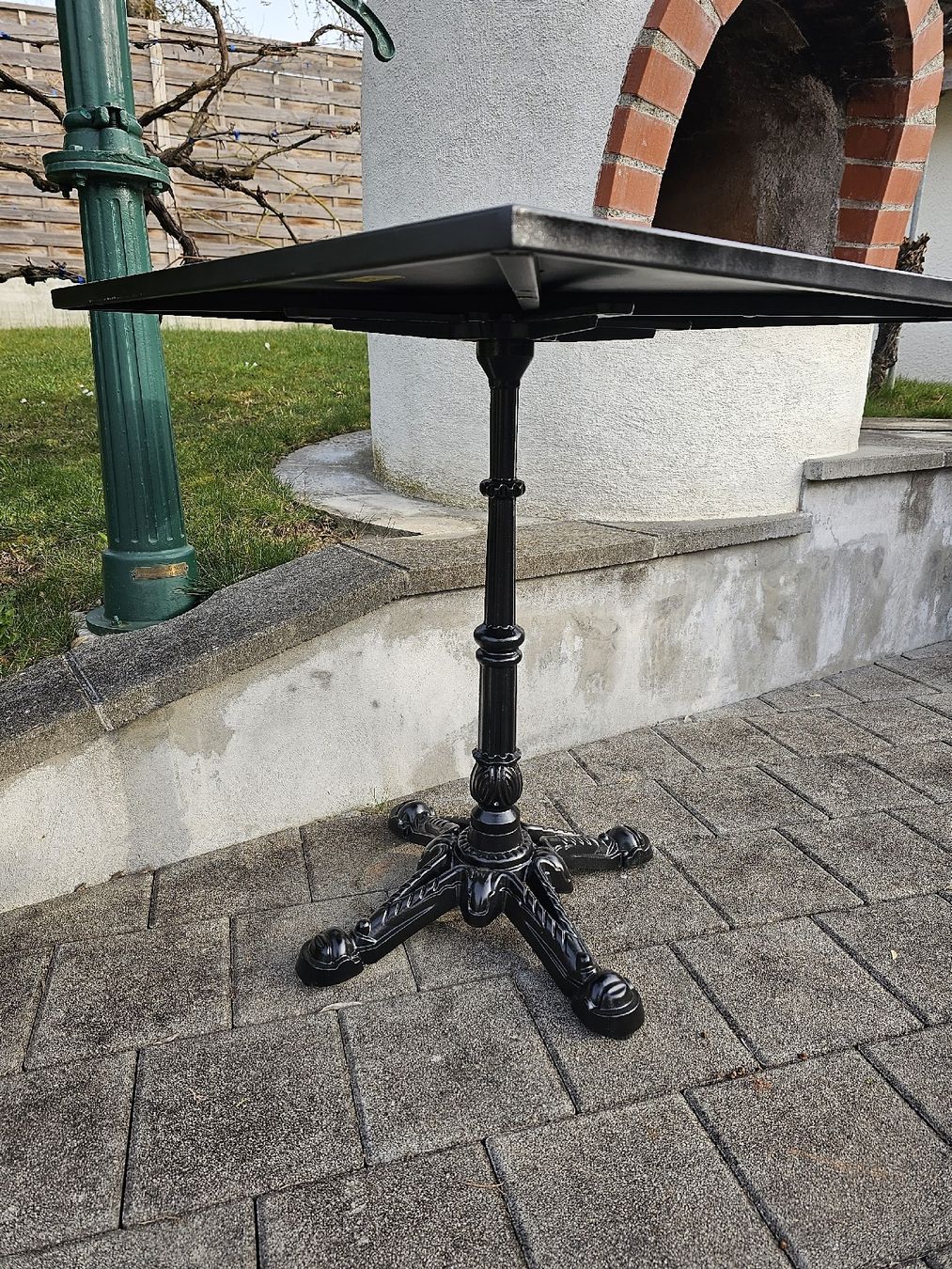 Set di tavolo e panche: Bistrotisch 2 Stühle Balkontisch – Usato da Villnachern venduto da hasta08 1