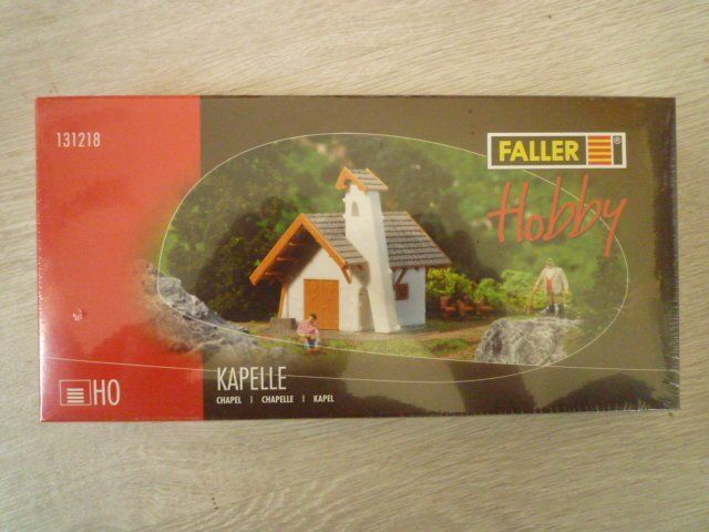 Faller Modellini di ferrovie: NEU - Faller 131218 Chapelle HO – Nuovo e nell'imballaggio originale da Chevenez venduto da Railpassion
