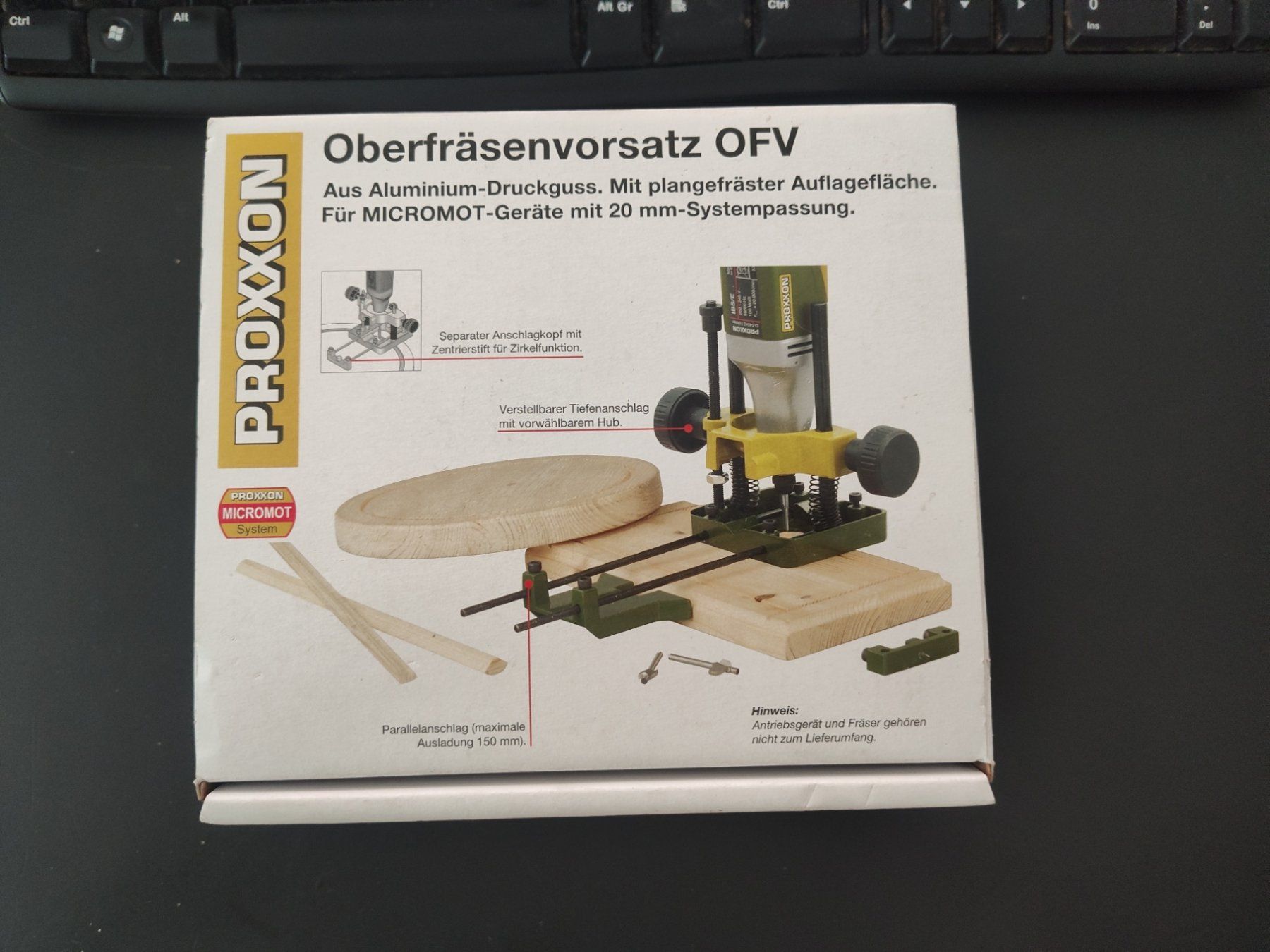 Proxxon Tous les outils: Proxxon Oberfräsenvorsatz OFV – Neuf (Voir description) à Kriens par nejc74