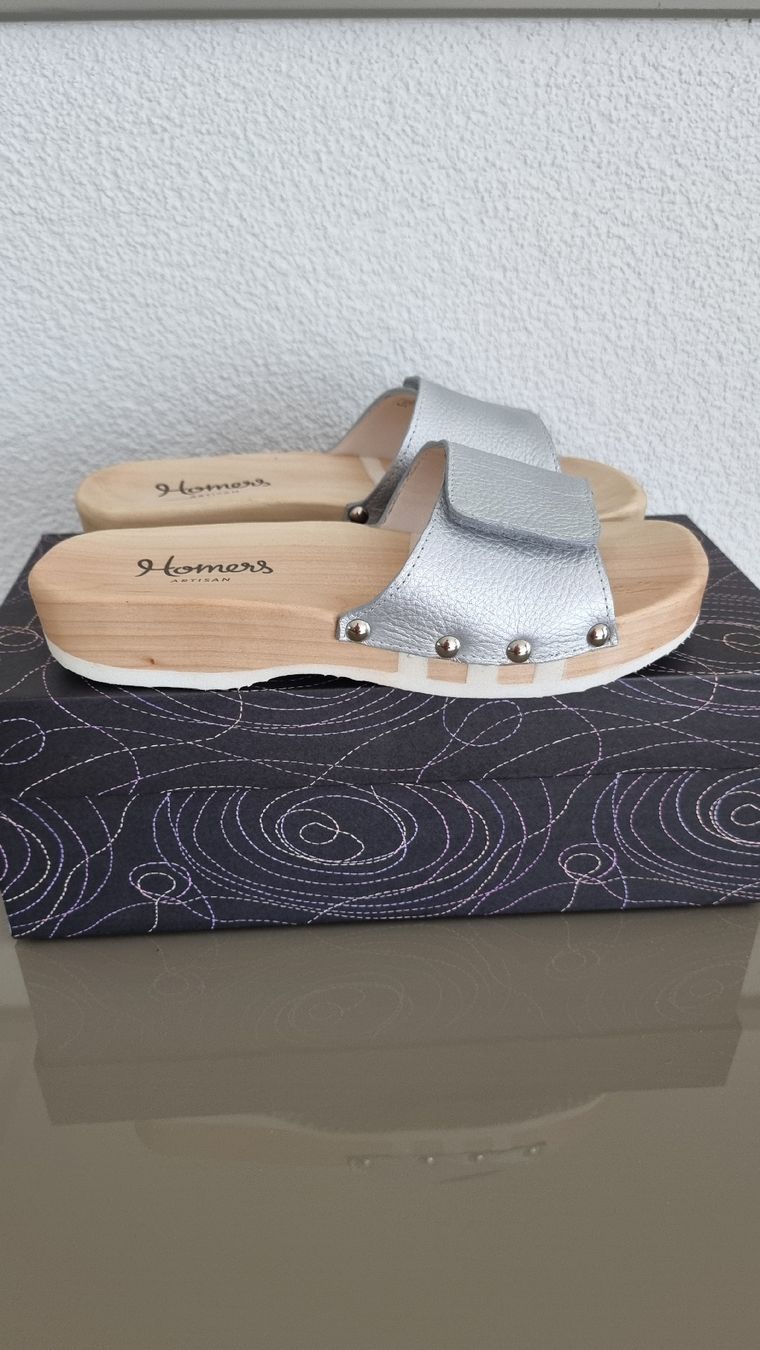 Scarpe da donna: Sandale Homer's 37 silber – Nuovo e nell'imballaggio originale da Untereggen venduto da cla_kb2w