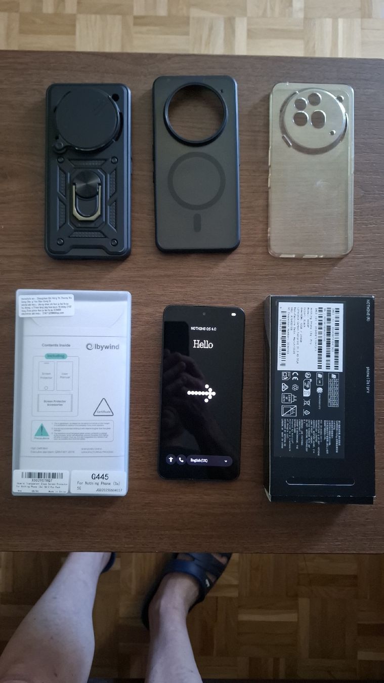 Nothing Handys / Smartphones: Nothing phone 3a pro 256 gb – Neu (gemäss Beschreibung) aus Wittenbach von Johnny1972 2