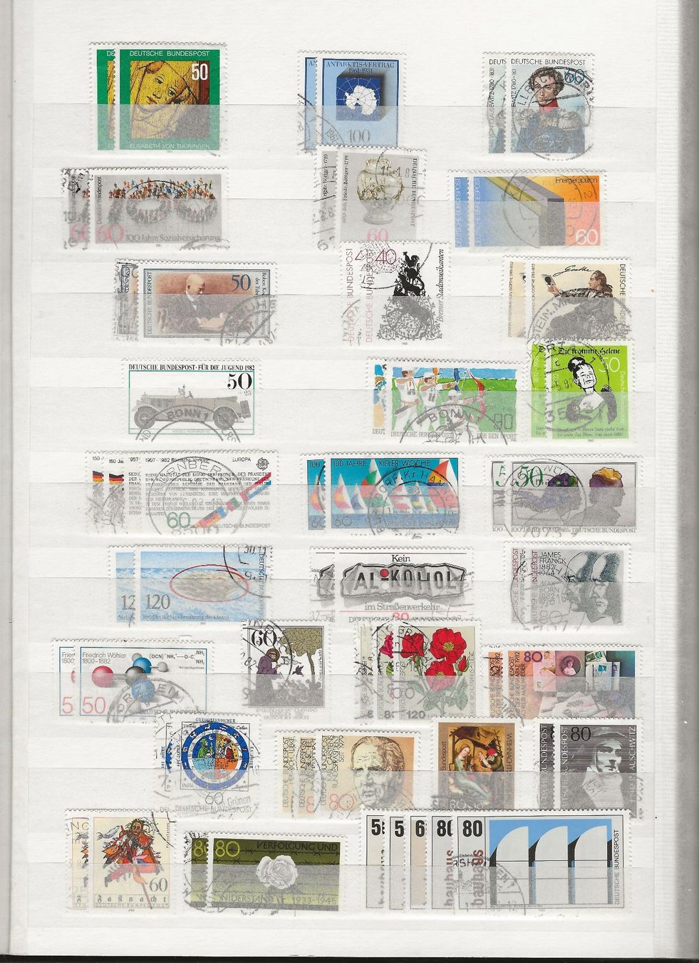 Tous les timbres: Marken Deutschland BRD gestempelt – D'occasion à Au ZH par xelagreb01 5
