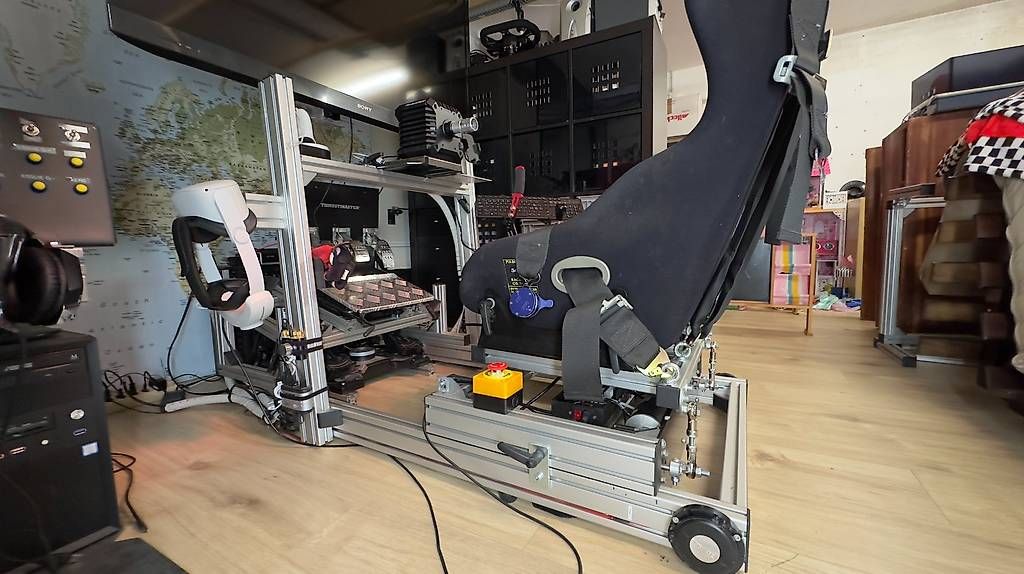 Go-Kart: Châssis simracing dynamique 2DOF sans accessoires – Usato da Eclagnens venduto da grandchamps